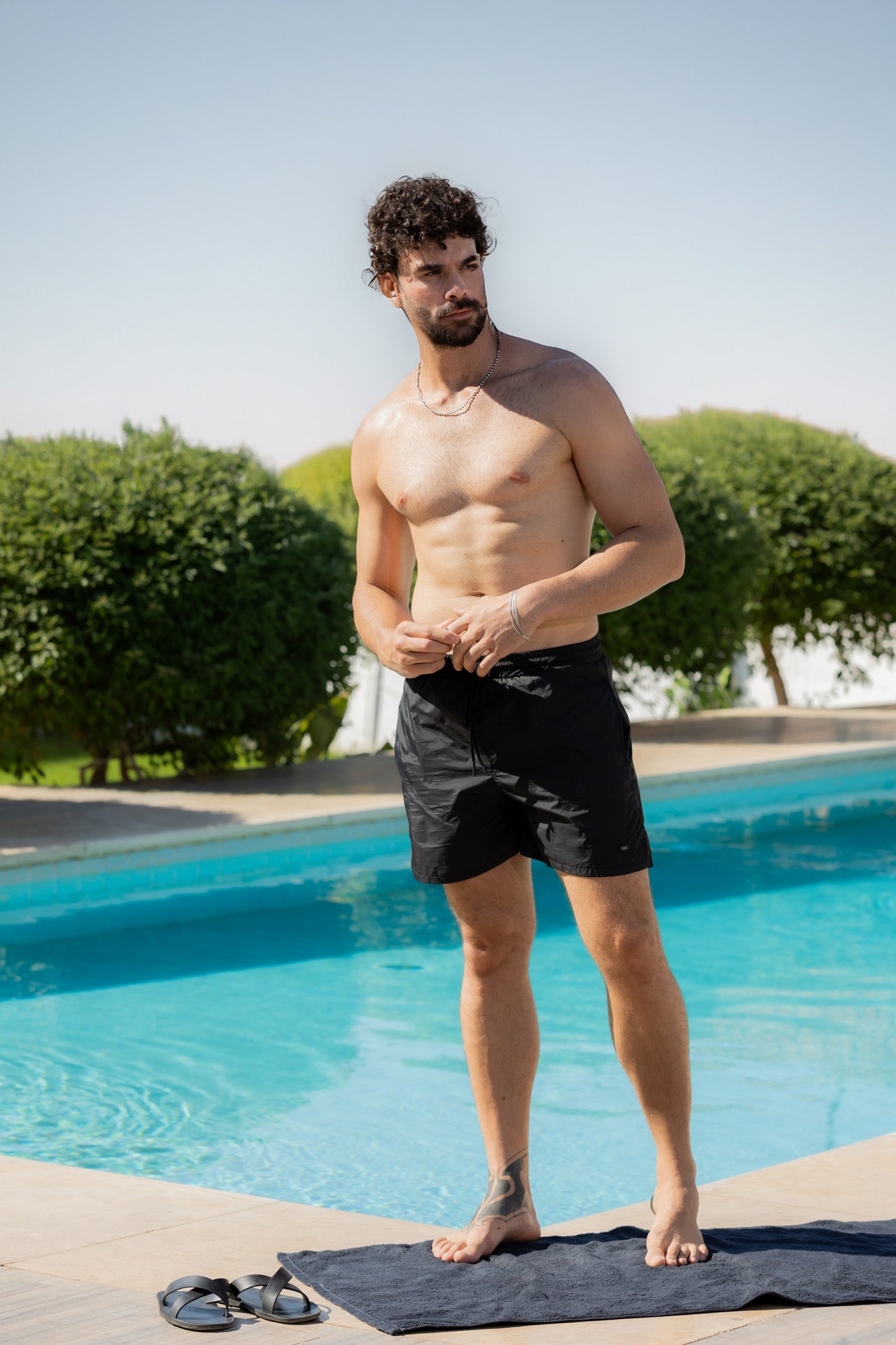 Summer swimsuit-Black