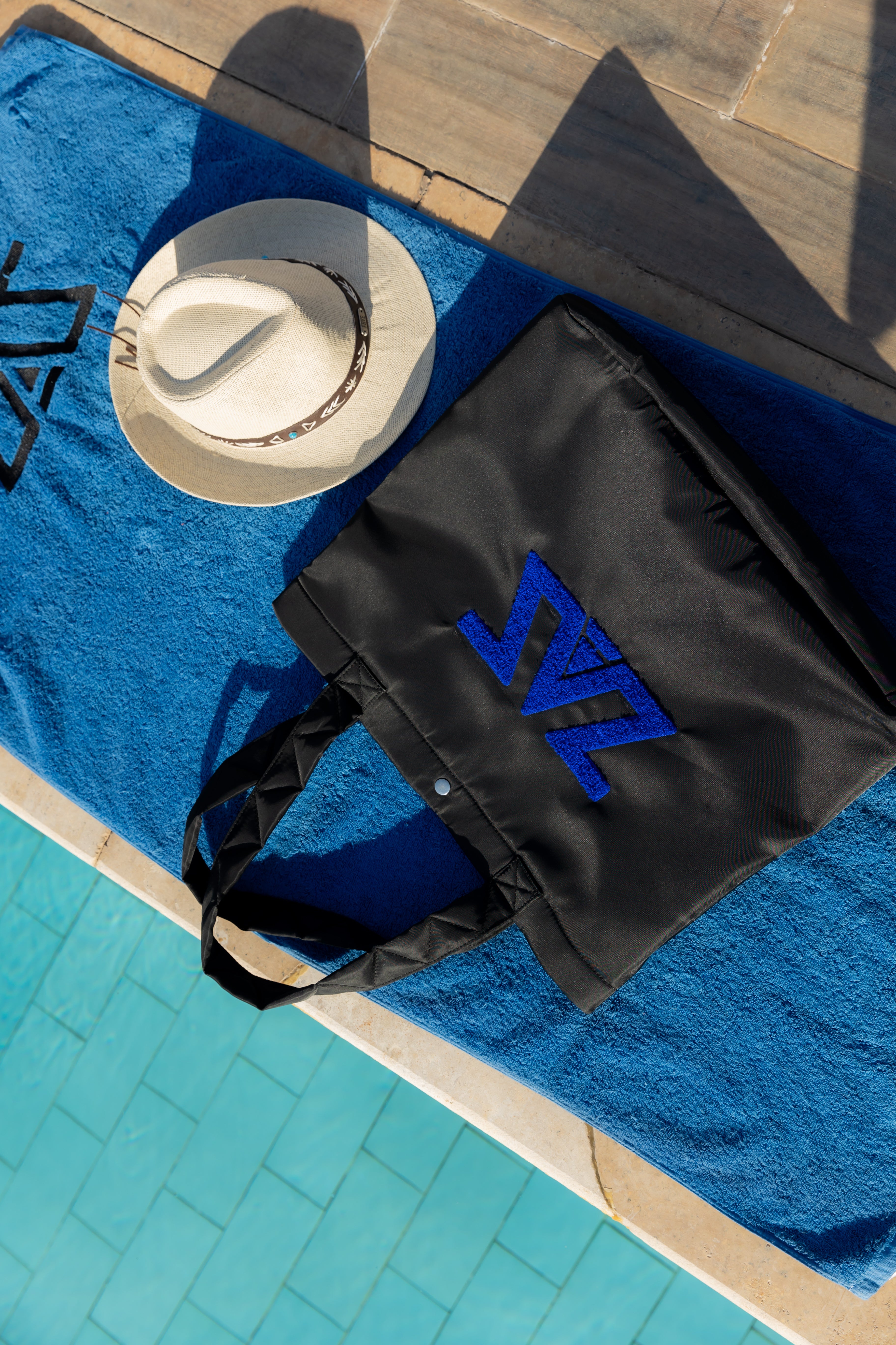 Summer beach towel-Blue