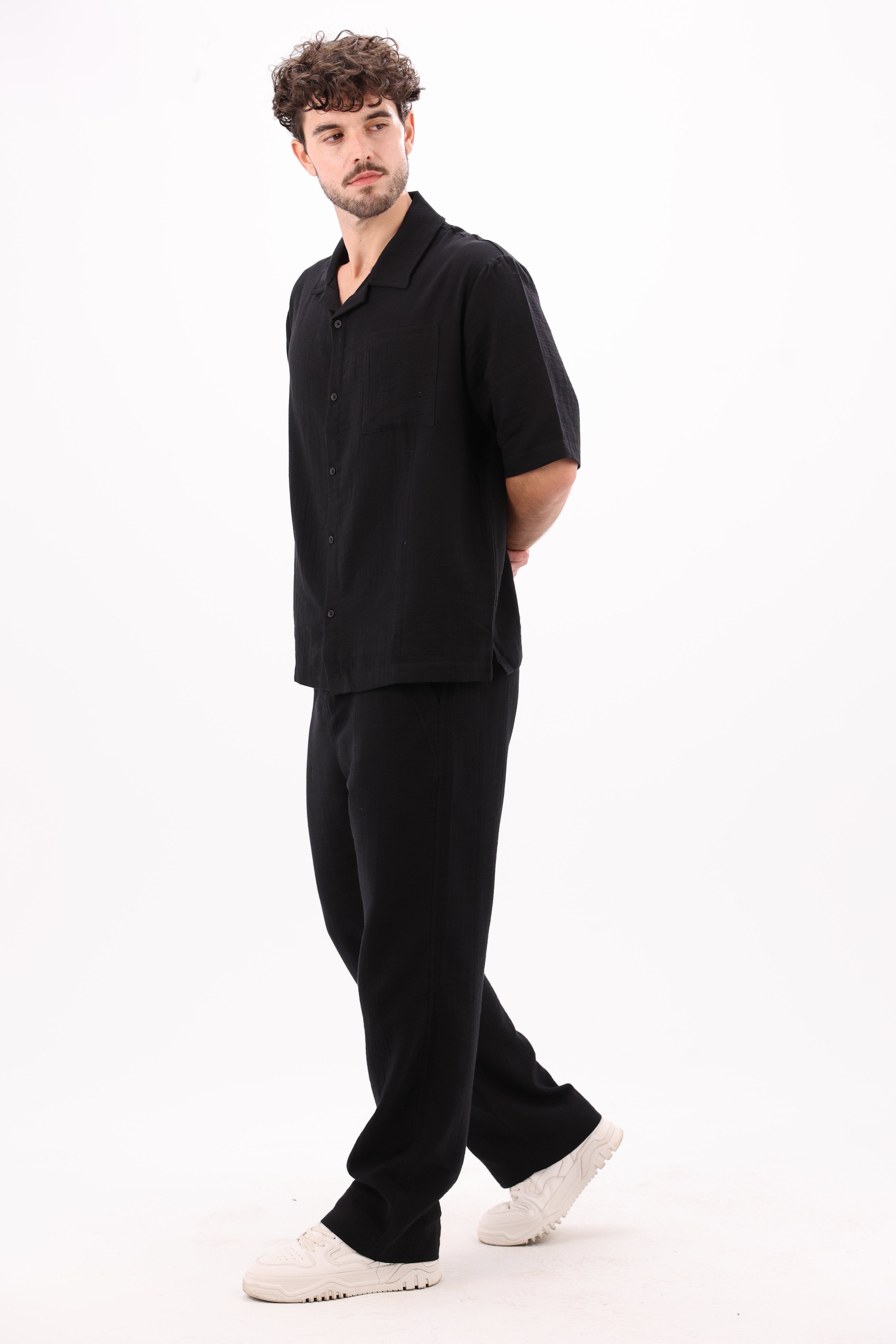 Black Linen Pants