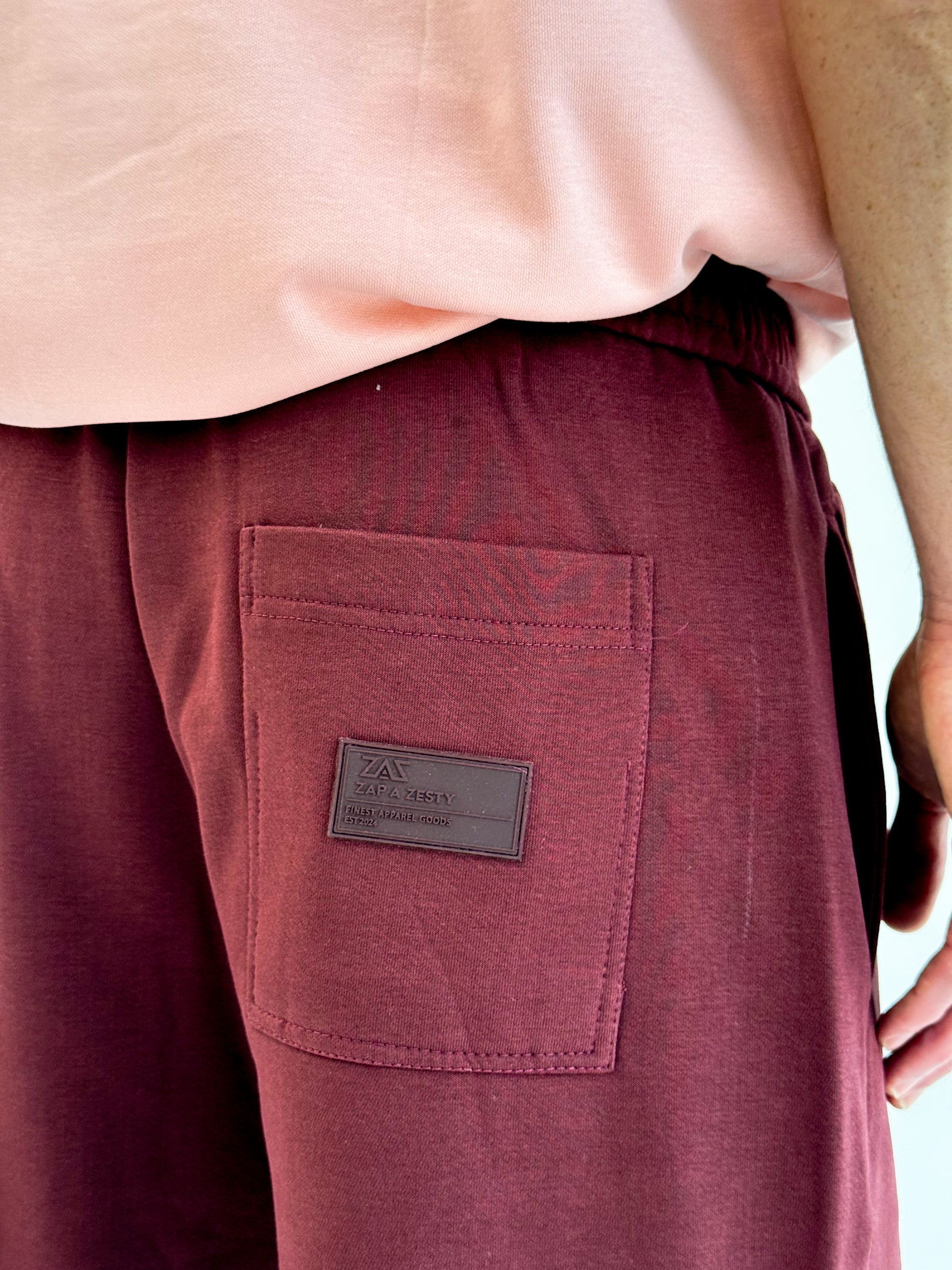 ZAZ Pants - Burgundy
