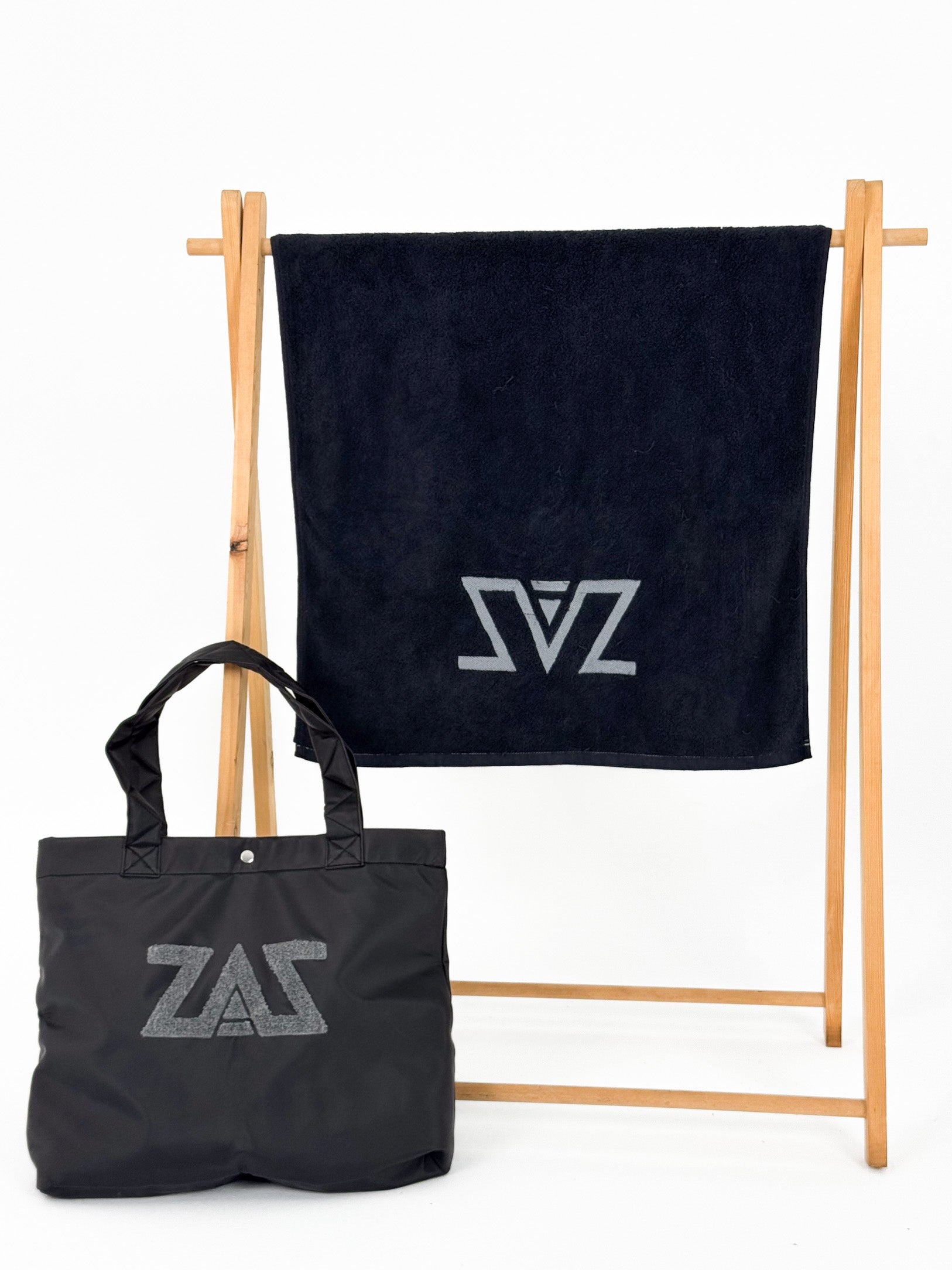 Summer beach towel-Black