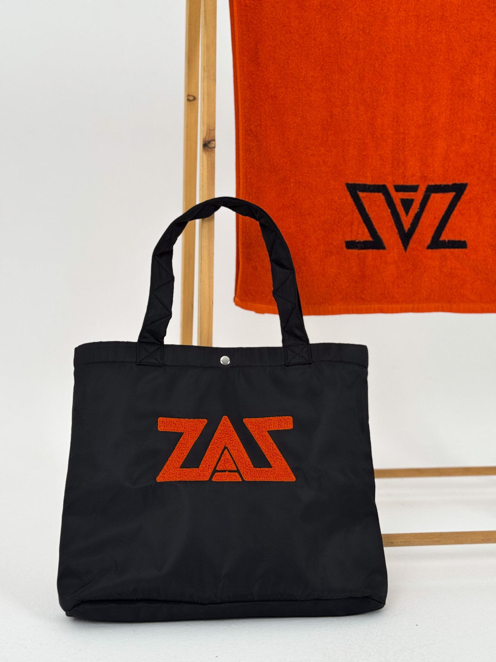 Summer beach towel-Tangerine Orange
