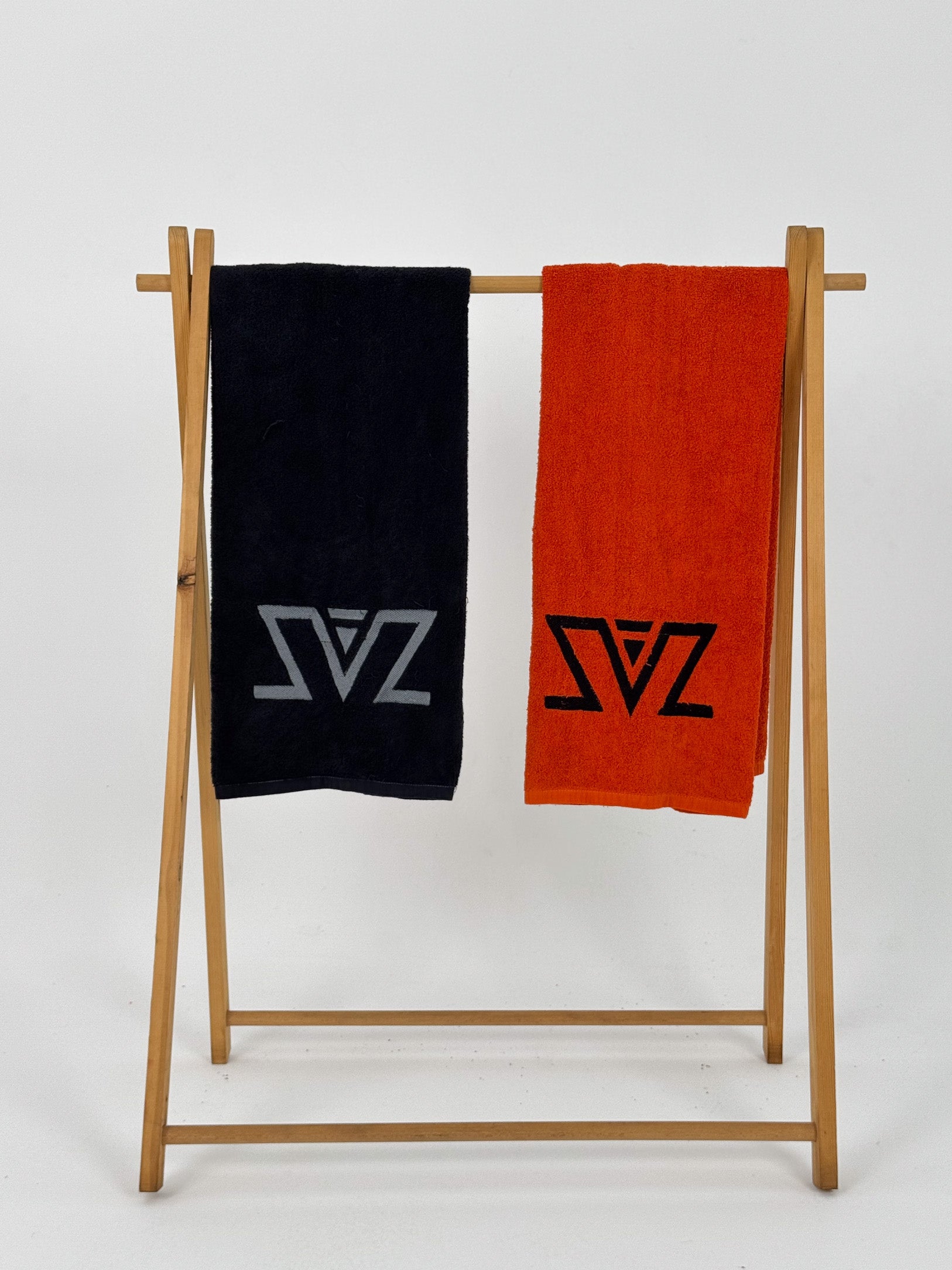 Summer beach towel-Tangerine Orange