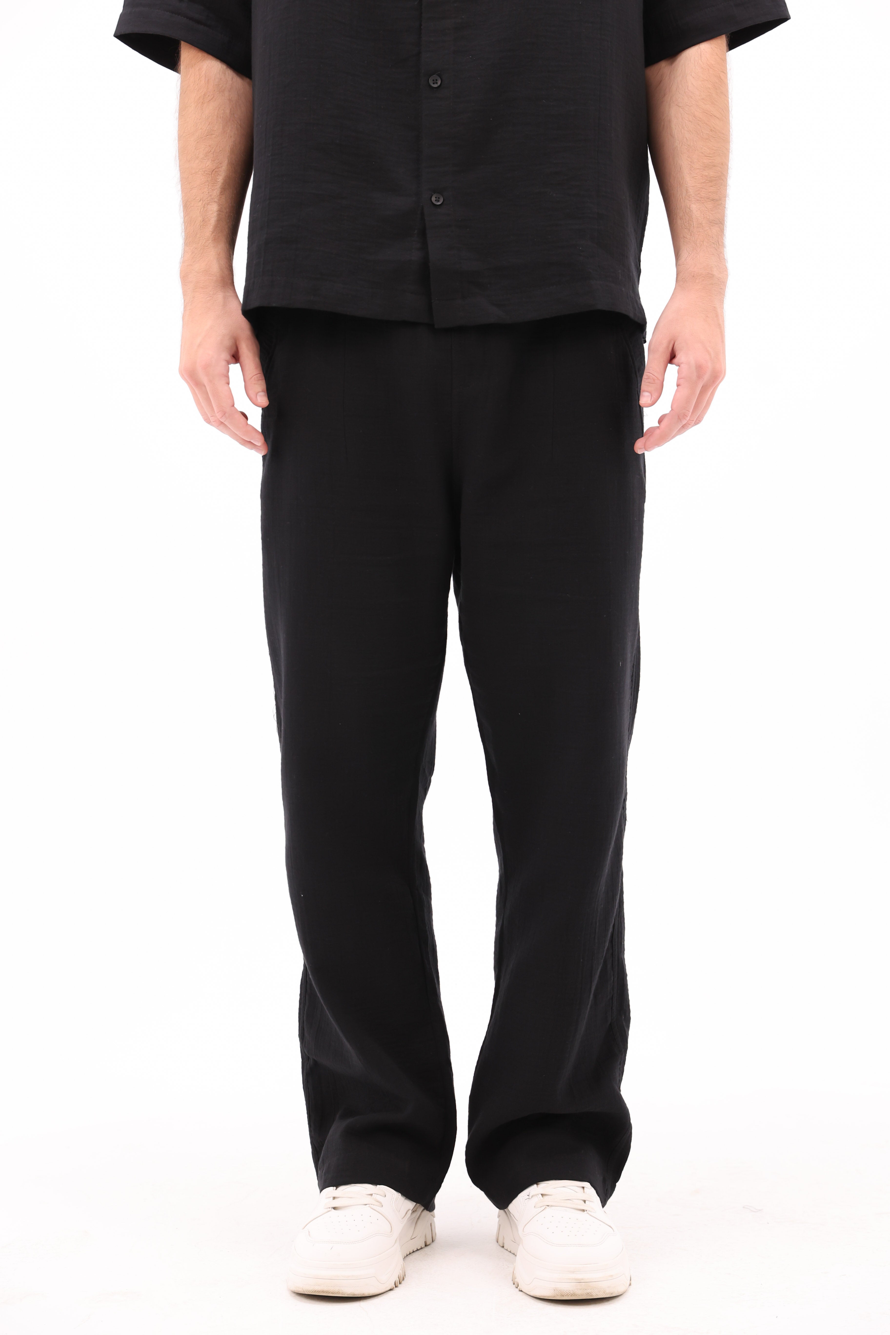 Black Linen Pants