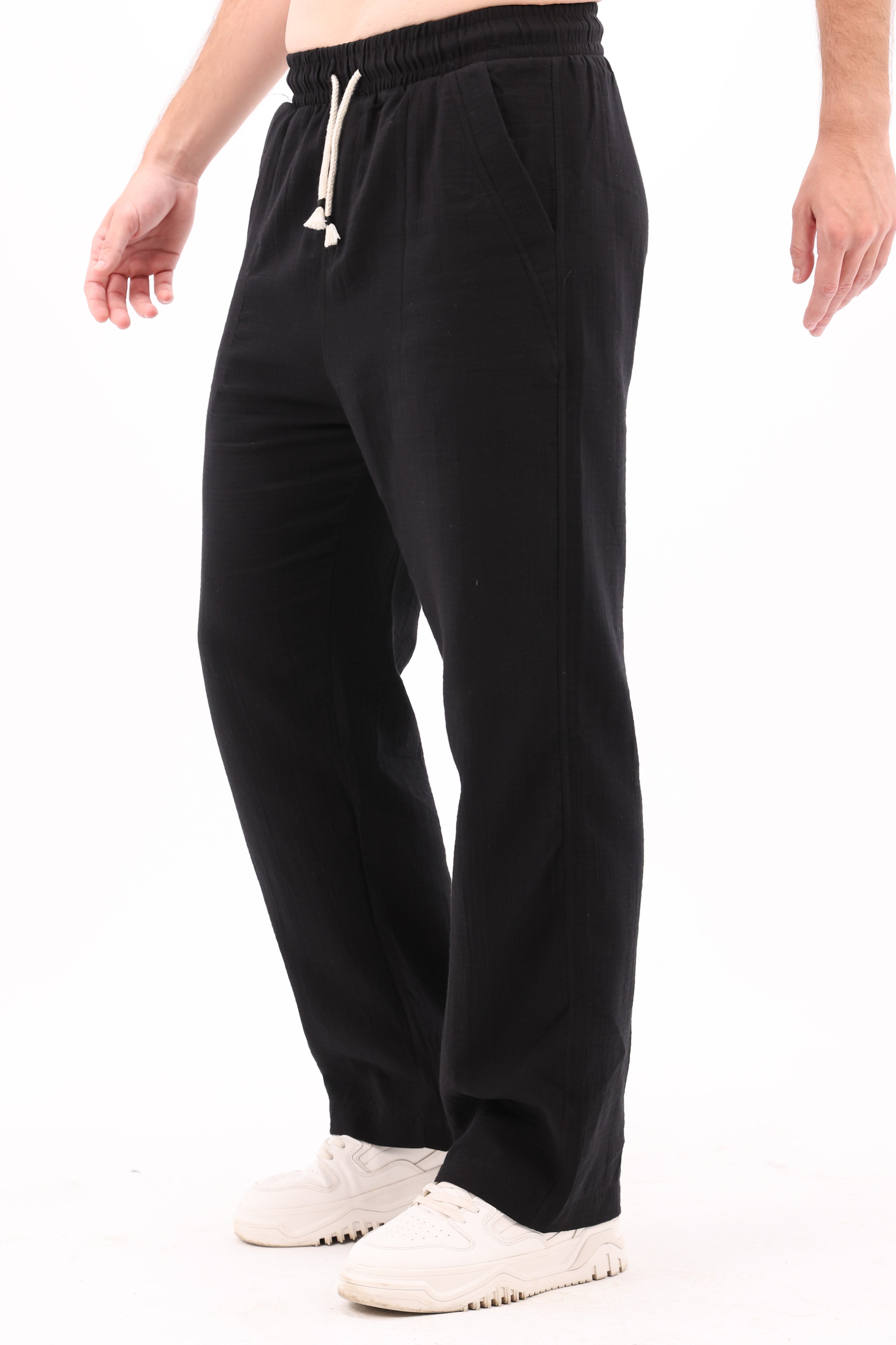 Black Linen Pants – Relaxed Summer Comfort