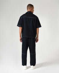 Denim Shirt & Pants Set