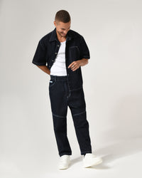Denim Shirt & Pants Set