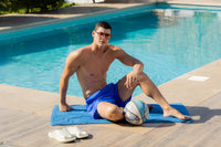 Summer beach towel-Blue