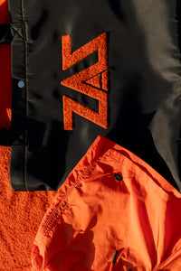 Summer beach bag-Tangerine Orange
