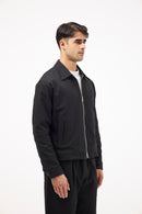 Black Box Fit Gabardine Jacket – Modern & Stylish
