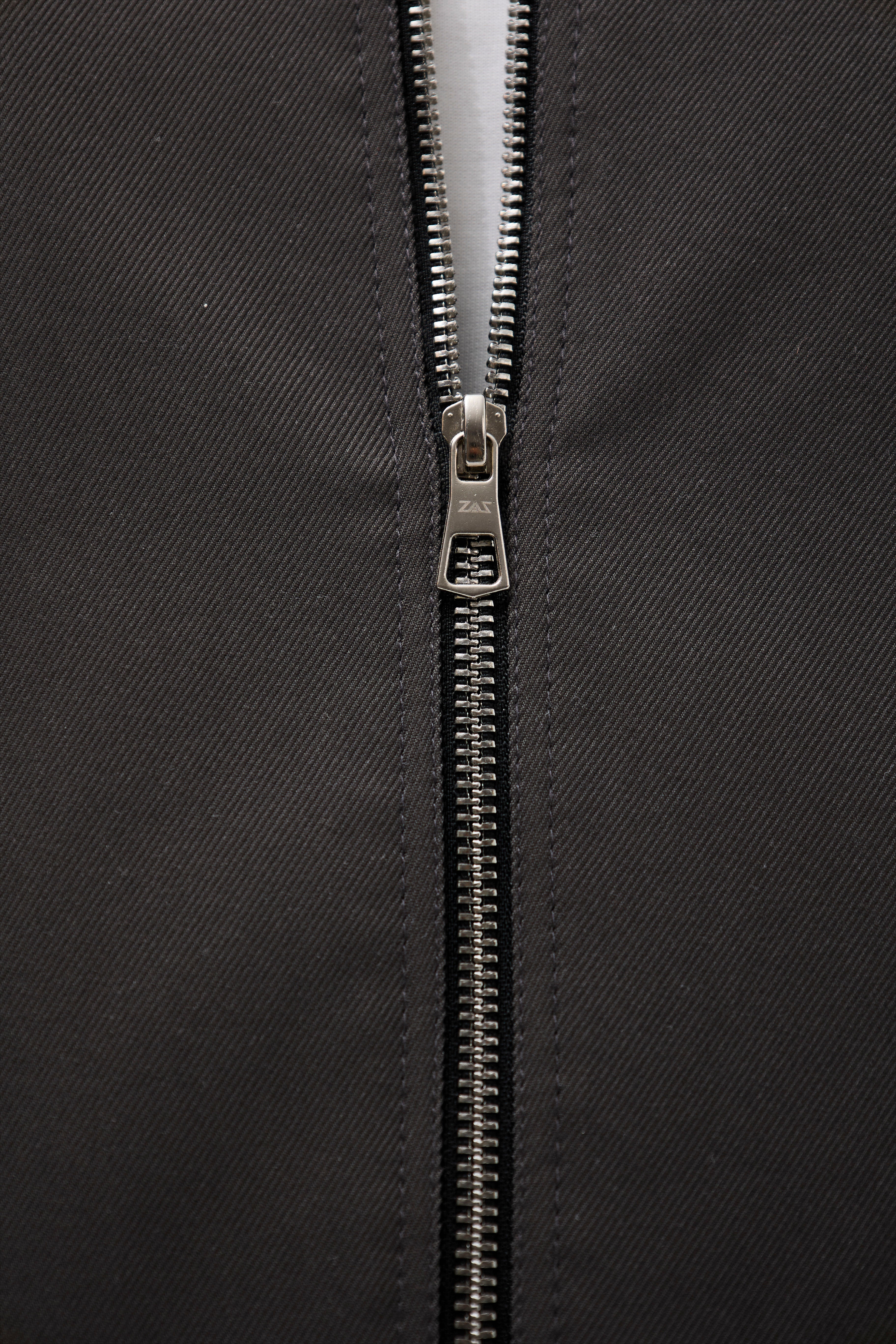 Grey Box Fit Gabardine Jacket – Modern & Stylish