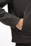 Grey Box Fit Gabardine Jacket – Modern & Stylish