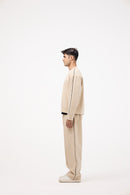 Basic Oversized Casual Set – Beige