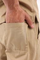 Beige Gabardine Pants – Comfortable & Stylish Fit