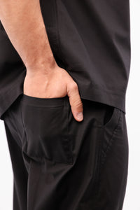 Black Gabardine Pants