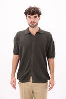 Olive Knitted Shirt