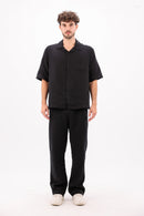 Black Linen Shirt