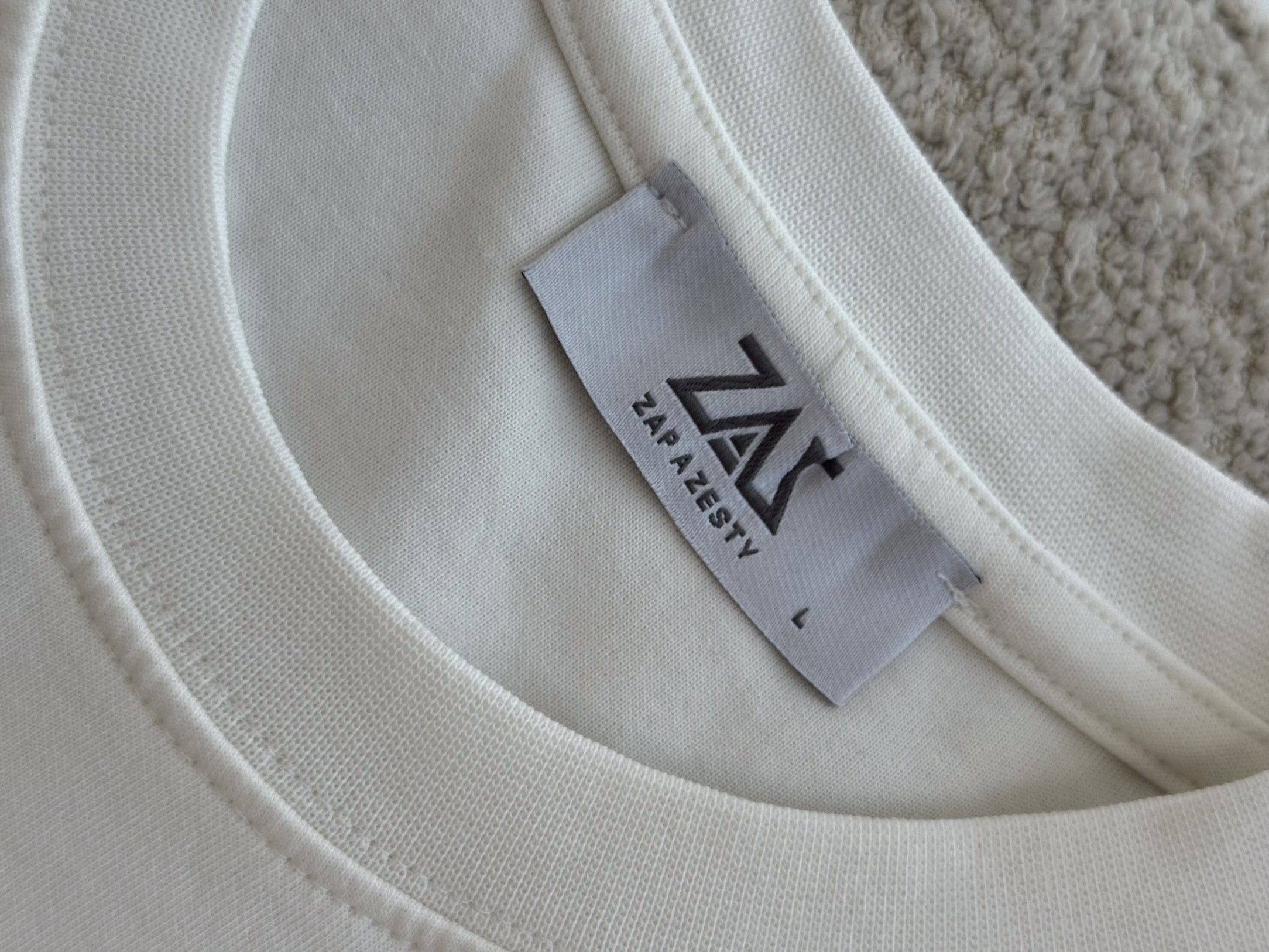 ZAZ premium tee - White
