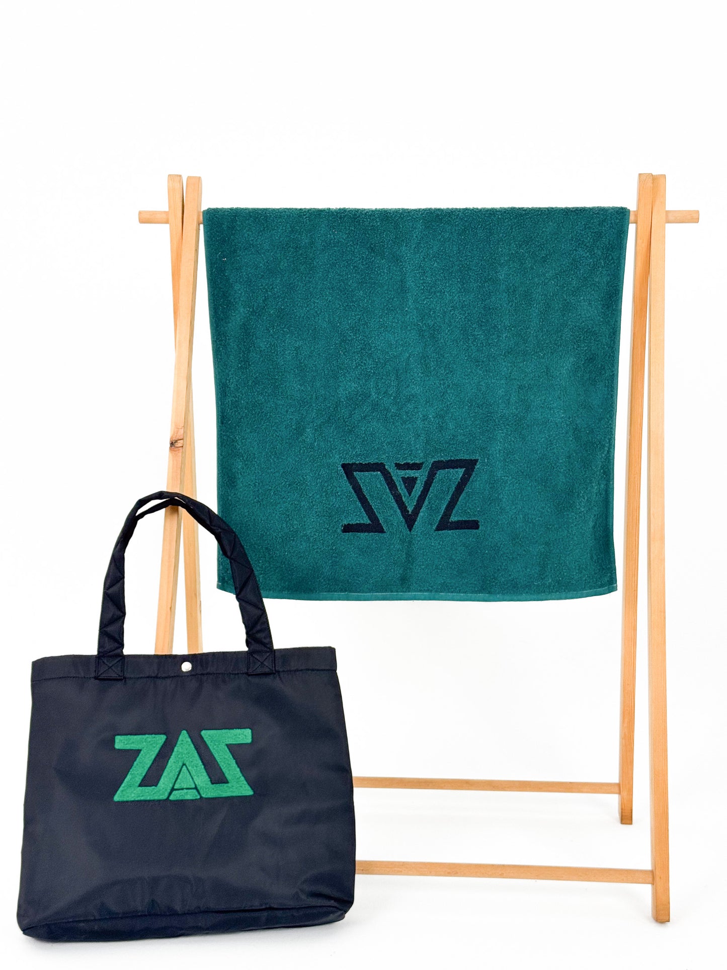 Summer beach towel-Deep Sea Green