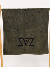 Summer beach towel-Coastal Olive