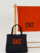 Summer beach towel-Tangerine Orange