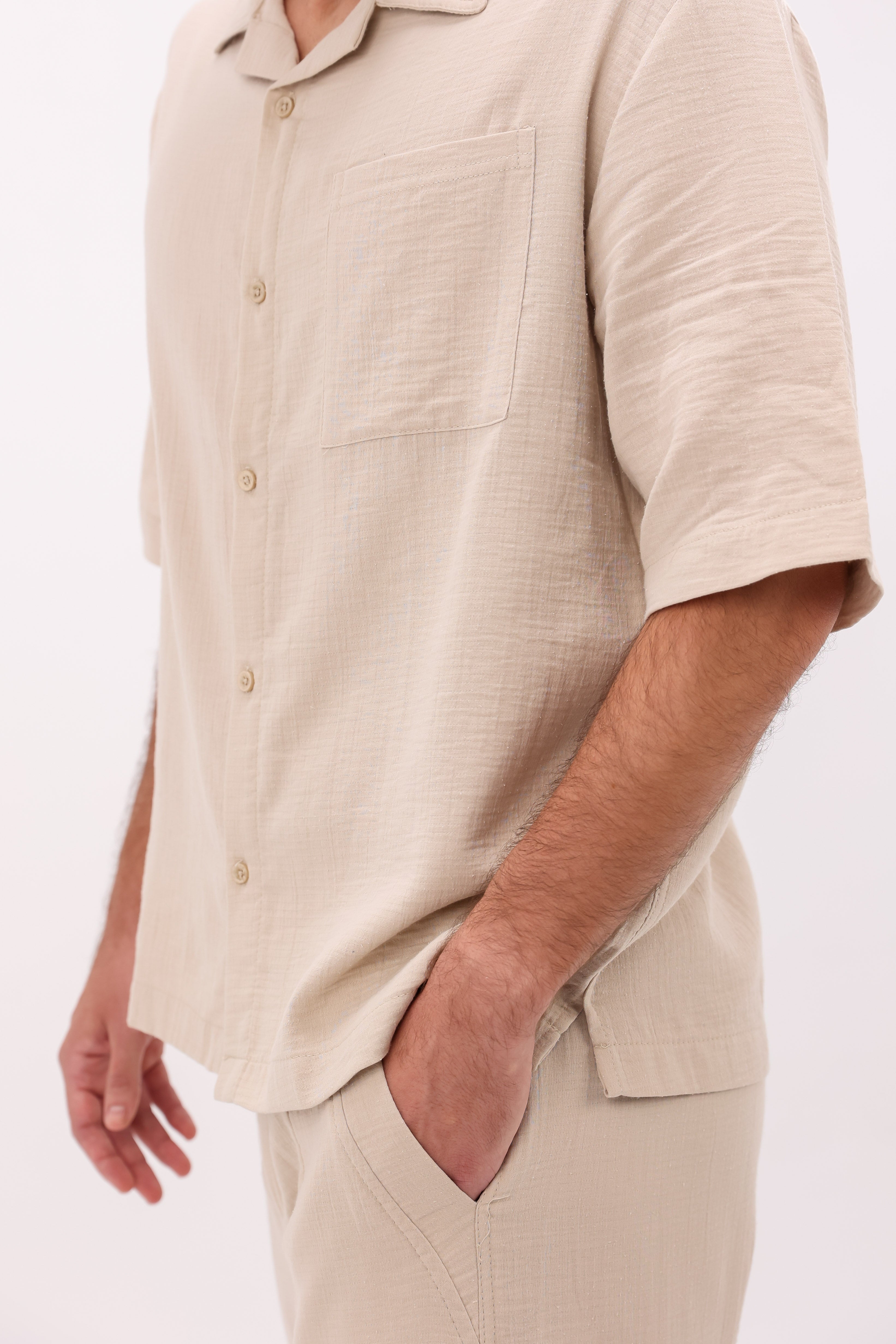 Beige / M