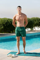 Summer beach towel-Deep Sea Green