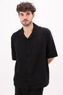Black Linen Shirt