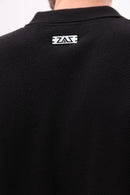 Black Knitted Shirt