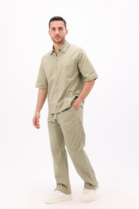 Black Gabardine Pants