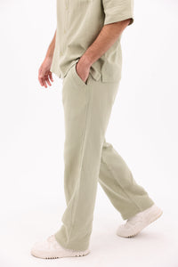 Mint Green Linen Pants