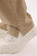 Beige Gabardine Pants – Comfortable & Stylish Fit