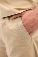 Beige Gabardine Pants – Comfortable & Stylish Fit