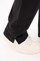 Black Gabardine Pants
