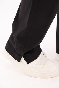 Black Gabardine Pants