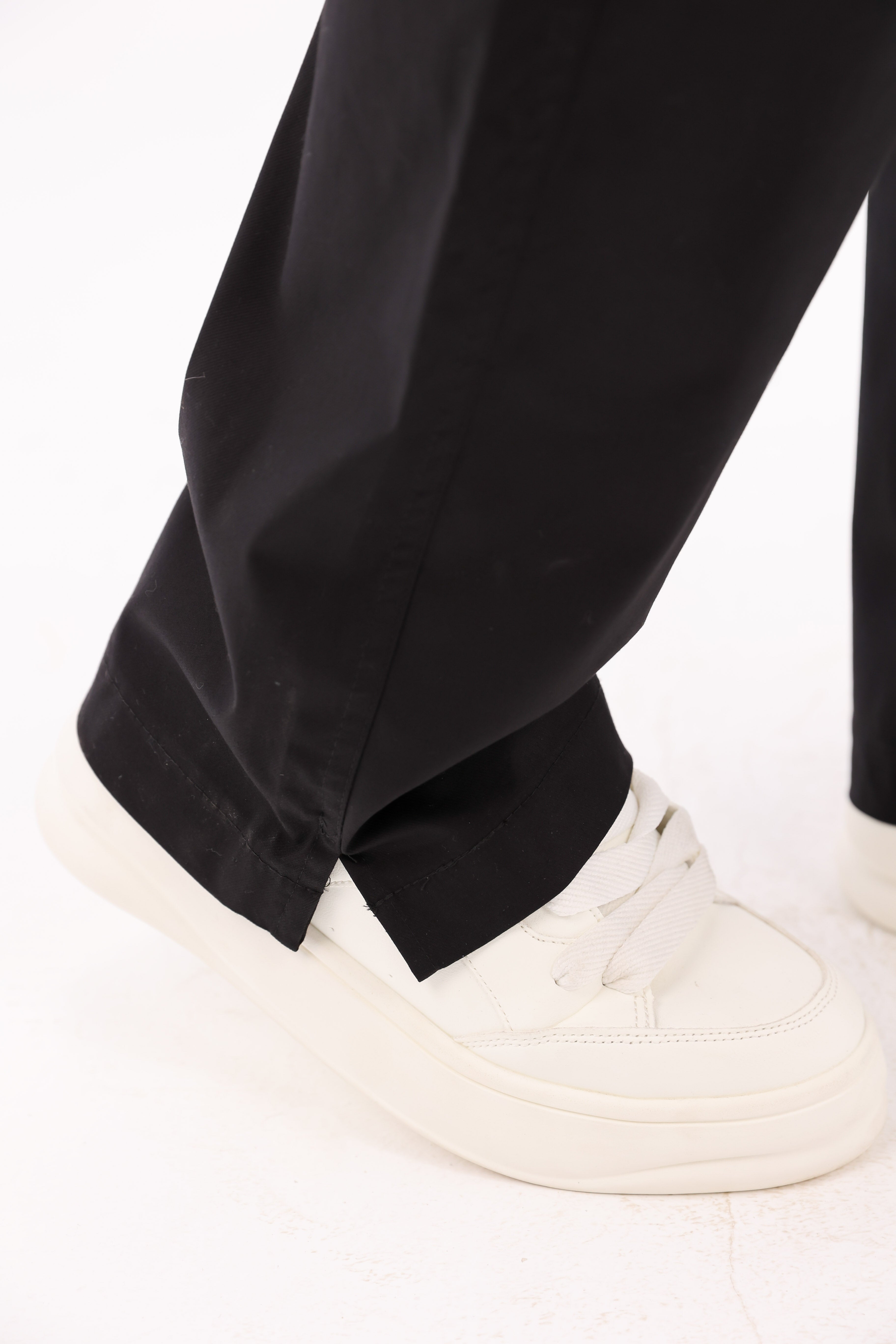 Black Gabardine Pants