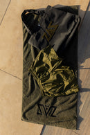 Summer beach towel-Coastal Olive