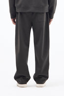 Wide Leg Cotton Pants – Grey